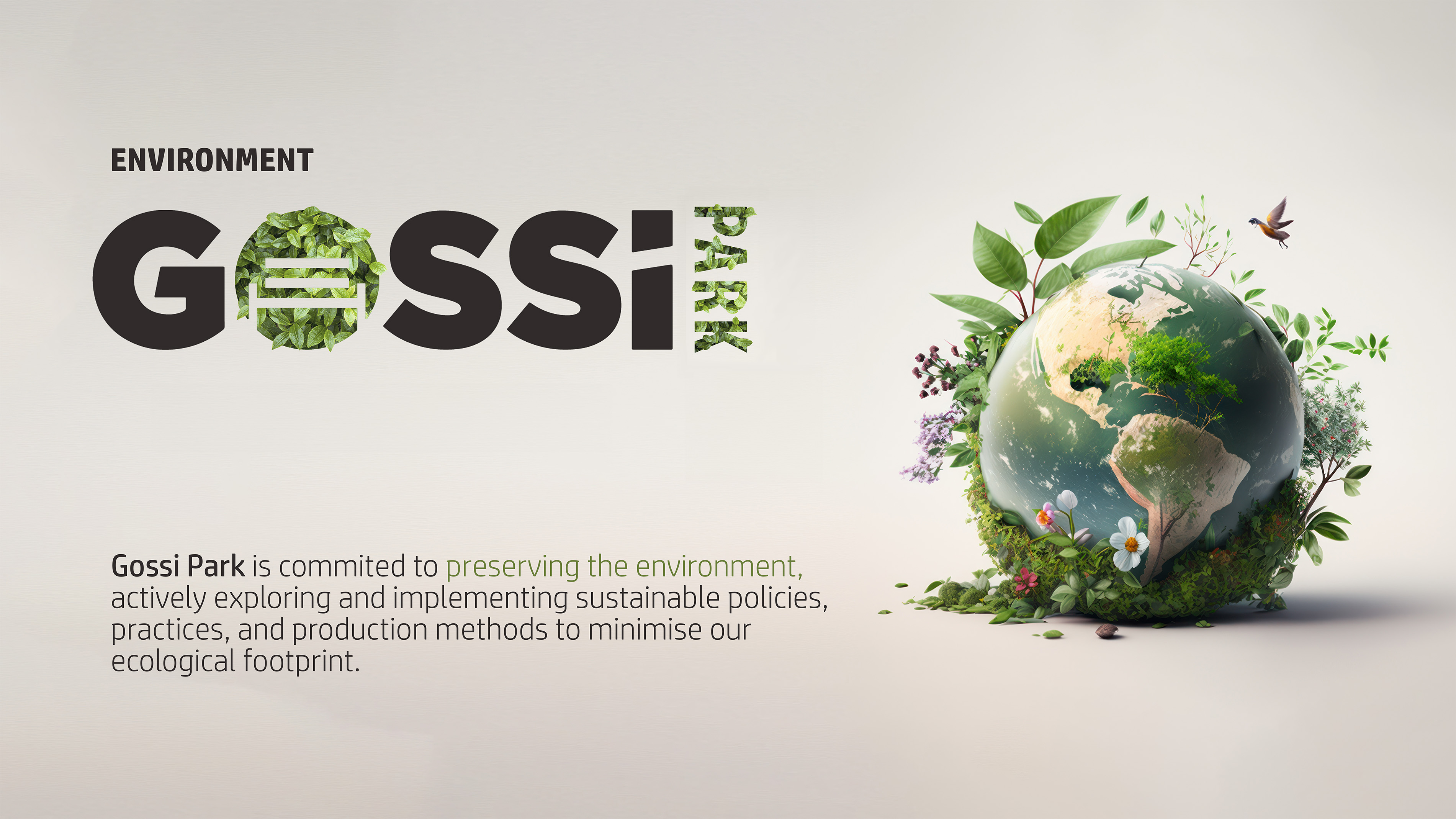 Environmental banner